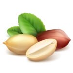 peanuts with leaves